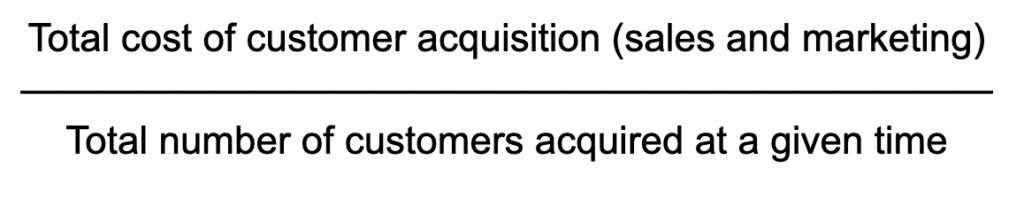 Customer acquisition cost formula, important for customer acquisition for retail